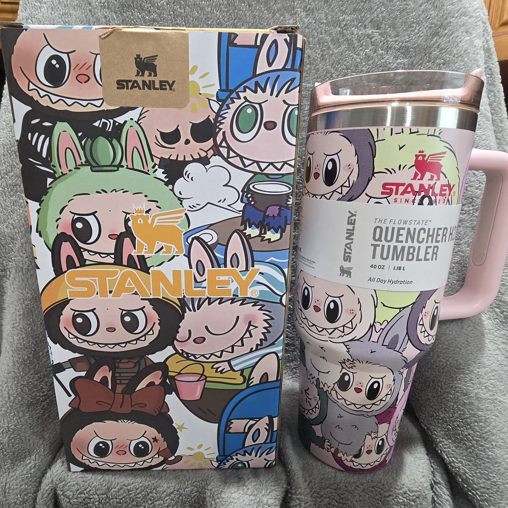 Stanley Quencher Tumbler with Cartoon Design